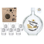 SET ZA LIKER S TISKOM Koga briga... u mirovini sam ČUTURA 0,7L I ČAŠIC