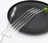 4 STAKLENE SLAMKE - NOVO