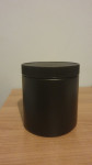 HDPE crne cilindrične posude 750mL, poklopci i mjerice (dozatori)