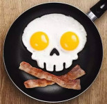 Kalup Za Jaja u Obliku Lubanje