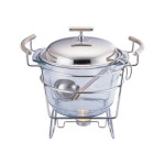 Kinghoff KH-1417 Grijač za Juhu i Buffet Posuda – 4 L, Nehrđajući Čeli