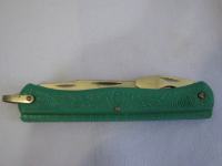 Nožić đepni 4-alatke. Zelene boje - 11,5 cm. SAND-2