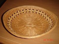 pletena košarica za kruh ovalna 23x17 cm