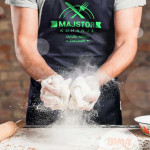 PREGAČA SA ŠALJIVIM NATPISOM Majstor kuhanja-uvijek nešto zakuham