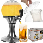 Ruhhy Dozator za piće 3,5 L s spremnikom za led – dozator za sok, vino