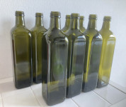 Tamne boce (5 kom) vol 1 litra za maslinovo,bučino ulje…