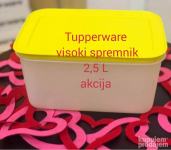 Tupperware visoki spremnik za zamrzivač 2,5 L