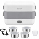 VERK 07543 električna posuda za grijanje hrane 200 W, 2,2 L, 4 inox po