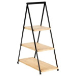 Vilde troslojni stalak za posluživanje od bambusa 53 cm – 3 razine