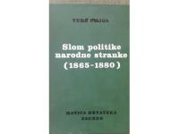 Ciliga Vera: SLOM POLITIKE NARODNE STRANKE (1865 - 1880)
