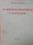 Edvard Kardelj - O narodnoj demokratiji u Jugoslaviji