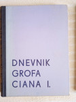 GROF GALEAZZO CIANO DNEVNIK 1937-1938
