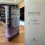 Conn Iggulden The Gods of War, PRVO IZDANJE, POTPIS AUTORA