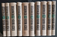 ERICH MARIA REMARQUE, Sabrana djela, komplet od 10 knjiga