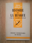 Bernard Champigneulle : Histoire de la musique