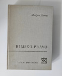 Horvat: Rimsko pravo