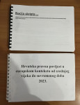 Hrvatska pravna povijest u europskom kontekstu- Pravni fakultet Zagreb
