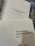 Opća sociologija s uvodom u sociologiju prava - Pravni fakultet Zagreb
