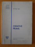 Osnove prava - dr. Ernest Vajić