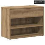 Klupa za cipele obrtnički hrast 60x30x45 cm izrađeno drvo - Hrast arti