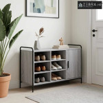 Ormar za cipele 100 x 39,5 x 55,5 cm Konstruirano drvo - Siva Sonoma