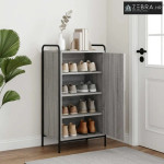 Ormar za cipele 51 x 36,5 x 93 cm Konstruirano drvo Siva Sonoma - Siva