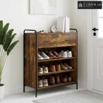 Ormar za cipele 76 x 36,5 x 93 cm Konstruirano drvo - Dimljeni hrast 7