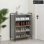 Ormar za cipele 76 x 36,5 x 93 cm Konstruirano drvo Siva Sonoma - Siva