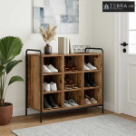 Ormar za cipele 85 x 39,5 x 75 cm Konstruirano drvo Staro drvo - Staro