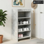 Ormar za cipele Betonska siva 48 x 36 x 92 cm Konstruirano drvo - Beto