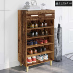 Ormar za cipele Staro drvo 60 x 35 x 105 cm Konstruirano drvo - Staro