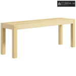 Drvena klupa, kuhinjska klupa, masivno drvo, klupa za 3 osobe, 120 cm