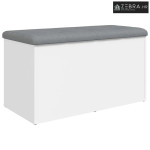Klupa za odlaganje bijela 82x42x45 cm inženjerski drvo - Bijela 82 x 4