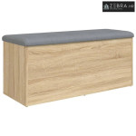 Klupa za odlaganje Sonoma hrast 102x42x45 cm Konstruirano drvo - Sonom