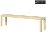 Klupa, prostor za 3 osobe, do 330 kg, borovina, 175x33x45 cm