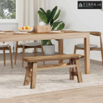 klupa Reciklirana prirodna boja 100 x 28 x 43 cm