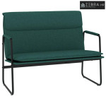 Klupa Tamnozelena 100 x 64 x 80 cm od tkanine - Tamnozelena