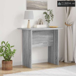 Konzolna stolica Siva Sonoma 93 x 40 x 75 cm Konstruirano drvo