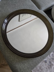 Retro okruglo ogledalo promjer 57