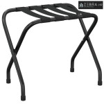 Stalak za prtljagu crni 56 x 40 x 49 cm - Crna 56 x 40 x 49 cm