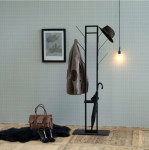 Vjesalice metalni stalak - BIJELI