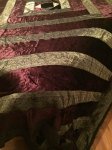 Svileni plišani prekrivač za krevet od brokata baršuna i svile INDIA