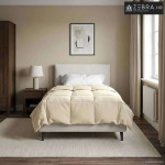 Puni pokrivač za cijelu godinu Krema 140 x 220 cm Mikrovlakna - Krema