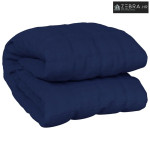Teška deka plava 122x183 cm 9 kg od tkanine - Plava 122 x 183 cm 9 kg
