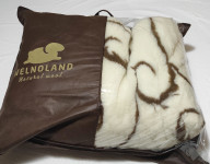 Vunena deka pokrivač 100% vuna,nova
