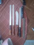 Lot od 5 vintage kuhinjskih noževa