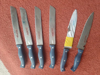 Noževi za rezanje kruha i za ribu, novi, nehrđajući čelik