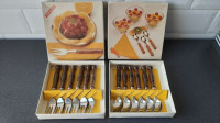 Vintage set za jelo,žlice+vilice   (KT3)