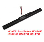 a41n1501 Baterija Asus A450 X450 K550 F550 K750 R751 X751 R752...