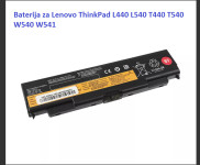 Baterija za Lenovo ThinkPad L440 L540 T440 T540 W540 W541